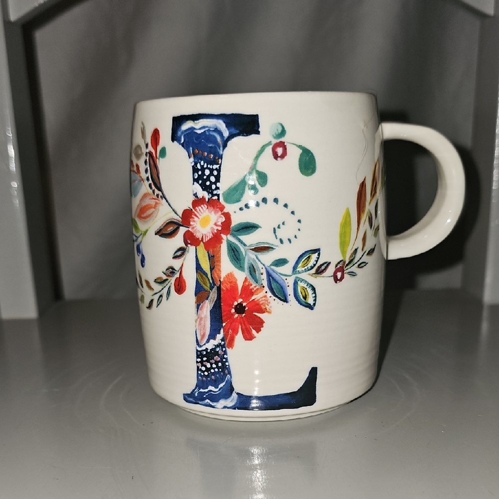 Anthropologie Petal Palette Mug